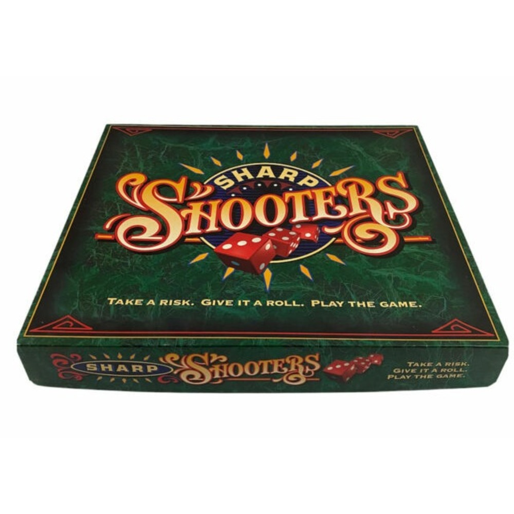 1994 Vintage Sharp Shooters Dice Board Game Milton Bradley New Open Box